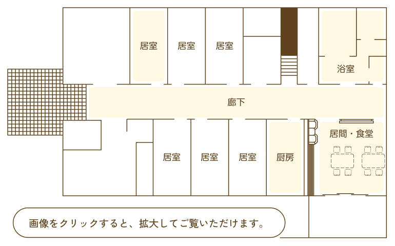 わがんあいご 1階